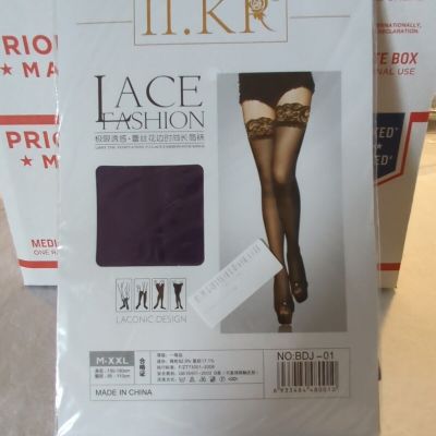 Purple Stockings Thigh-High Tights Stockings Hosiery Womens Pantyhose (L15)