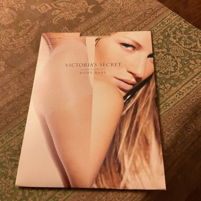 Victoria's Secret Body Bare Pantyhose Women's Control Top 7 Denier Fair Size C