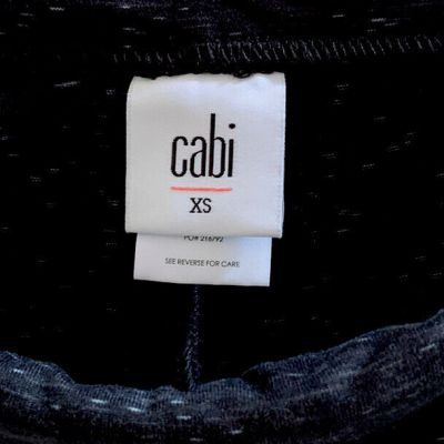 Cabi Leggings Skirted Leggings Size XS Stretch Knit Space Dye Style 3210 EUC