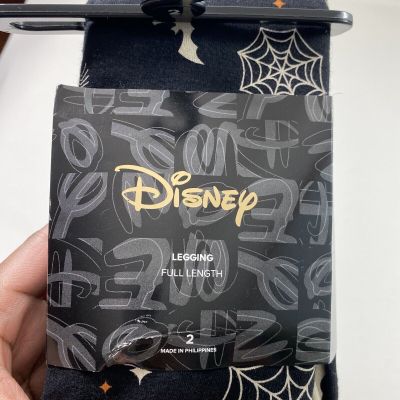 Torrid Disney Mickey Minnie Mouse Spider Webs Halloween Leggings Size 2XL NEW