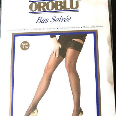 Oroblu Bas Soiree Stay-up Stockings, colour plume (light sand)