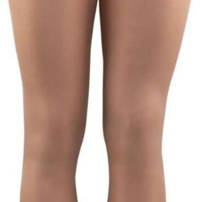 Dr. Comfort Women's Microfiber Opaque Pantyhose 20-30mmHg (Beige) X-Large