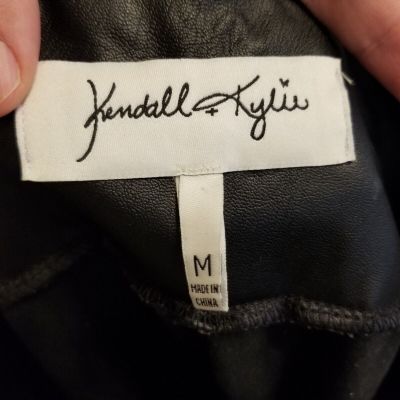 Kendall + Kylie Vegan Leather Leggings US size M