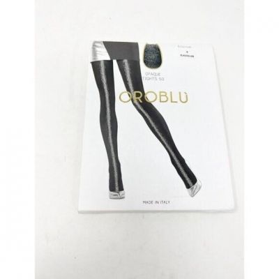 Oroblù Women's Eloise Tights Black / Silver Size Small