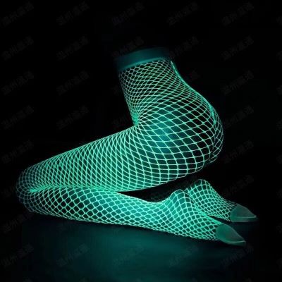 Luminescent Glow in the Dark Fishnet Stalkings perfect Fashion Or For Cosplay