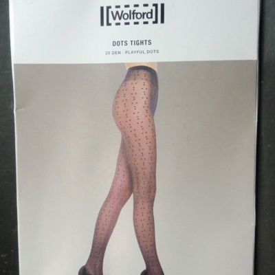 Wolford Dots Tights - 20 Den Sheer Opaque Matte - Small