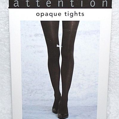 Attention Elephant/Gray Control Top Solid Opaque Tights 1 Pair - Pick Your Size