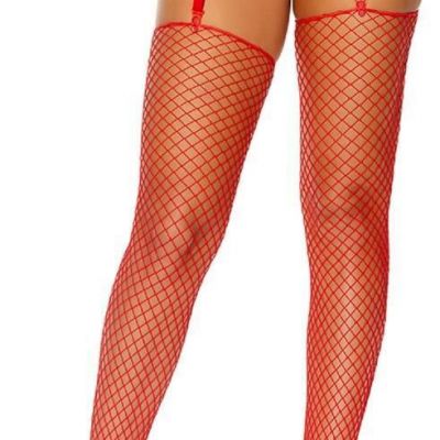 sexy ELEGANT MOMENTS fence NET garter BELT straps FISHNET thigh HIGH stockings