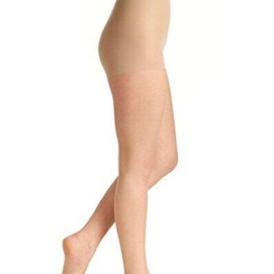 womens Hose Without Toes Ultra Sheer Control Top Pantyhose 5115Tights 2 Nude