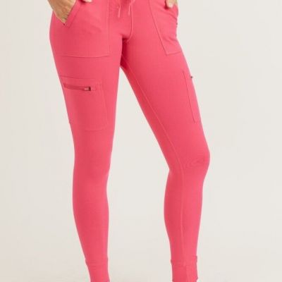 Woman's Hot Pink Skinny Cargo Leggings -Pockets Medium  $28.00 Style AP1748