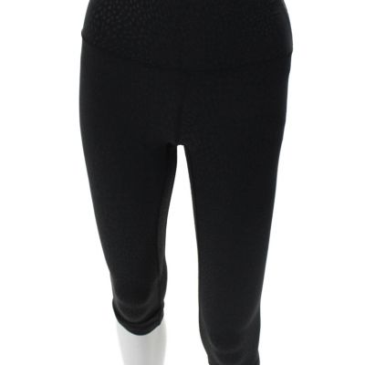 Lululemon Women's High Waist Workout Cropped Leggings Black Size 4