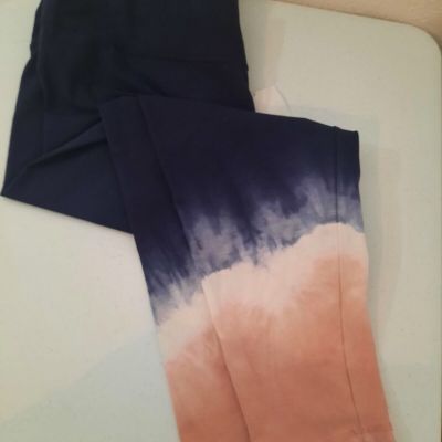 Ideology Plus Size Tie-Dyed Leggings Tie Dyed bLUE pINK