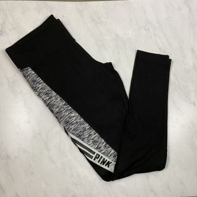 Victoria's Secret PINK: LOGO Print Workout Gym Full Length Leggings Yoga Pants