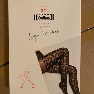 Wolford Logo Passion Tights (Brand New)
