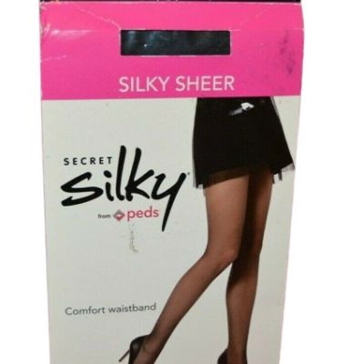 Secret Silky By Peds Control Top Silky Sheer Pantyhose (3 Pack)