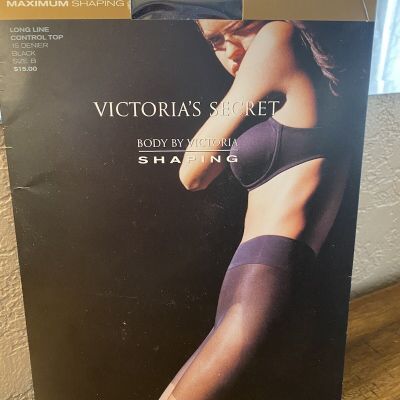 Body By Victoria's Secret B BLACK Shaping Long Line Control Top Maximum Shaping