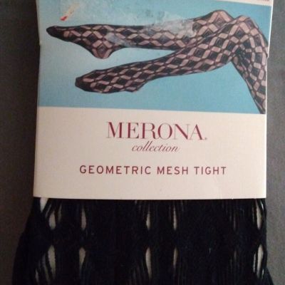 Vintage, Merona Collection, Geometric Mesh Tights, Size Medium/Tall