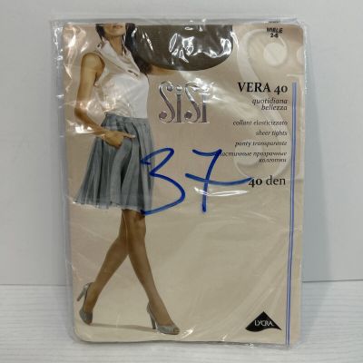 Women's tights Sisi Vera 40 den, elastic, silky New Miele Size 2-S 40 Den G-27