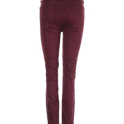 Abercrombie & Fitch Women Red Jeggings 2