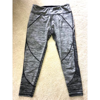 Soybu Gray Space Dye Capri Workout Activewear Leggings Size: XS