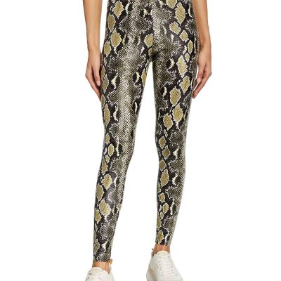 NWT Commando Faux Animal Leggings with Control Olive Snake sz M