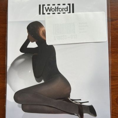 NWT Wolford Mat Opaque 80 Tights Womens Medium Black