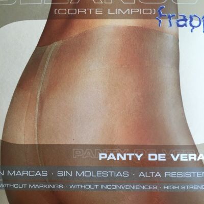 NWT Cleancut 9 Den Pantyhose Tights NEGRO IV-S 40-42 Spain High Strength Glossy