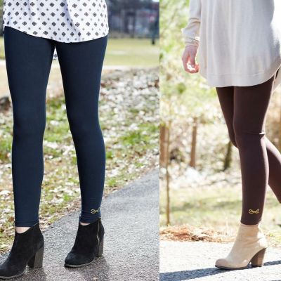 Mud Pie MF6 Women's Fashion Black or Brown Dylan Legging- Choose Size
