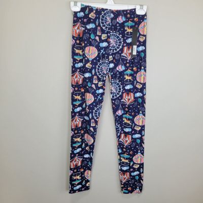 New Mix Circus Print Polyester Spandex Leggings Plus Size One Size Fits All