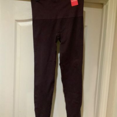 New spanks Bordeaux colored leggings size 2X with an ankle zipper