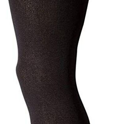 Hanes Silk Reflections Plus Size Women's Hanes Curves Blackout Tights Hsp003