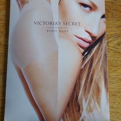 Victoria's Secret/ALMOST BLACK/Body Bare/Control Top/7 Denier/Size B/ NWT
