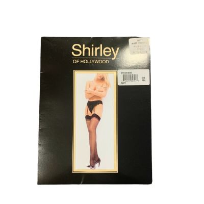 Shirley of Hollywood Sheer Stockings Womens 8.5 - 11 Pearl 5027 Nylon Made USA