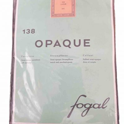 Fogal Switzerland 138 Opaque Small Laque Pantyhose Tights New