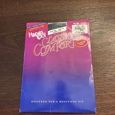 VTG Hanes Too! Classic Comfort Silky Sheer Spandex Style 84 classic navy Size AB