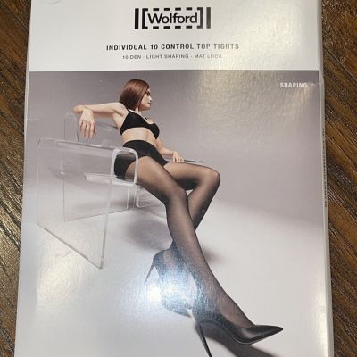 Wolford individual 10 18163 Cosmetic Size XS Control Top Tights