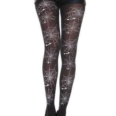 sexy MUSIC LEGS spiders WEBS spiderweb BATS tights PANTYHOSE stockings HALLOWEEN