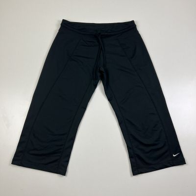 Nike Swoosh Black Workout Gym Pants Loose  Size M RN56323 CA05553