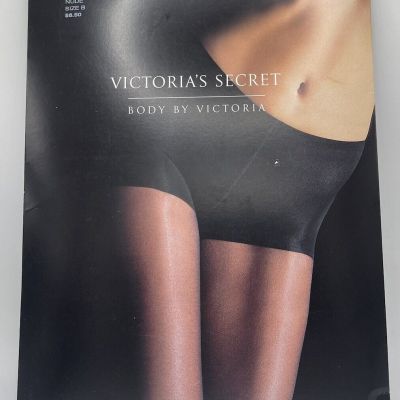 NIP Victoria's Secret Body By Victoria Size B Nude Low Rise Control Top Hose NOS
