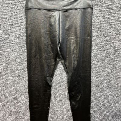 Wild Fable Faux Leather Leggings Size Medium Black Stretch