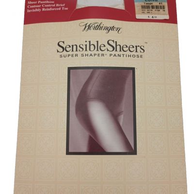 Worthington Sensible Sheers Super Shaper Pantyhose Long Taupe