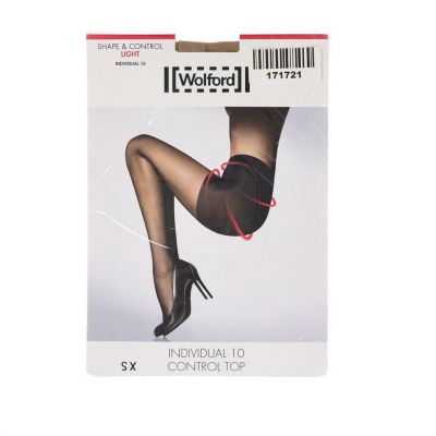 Wolford 171721 Womens Individual 10 Control Top Tights Sand Size X-Small