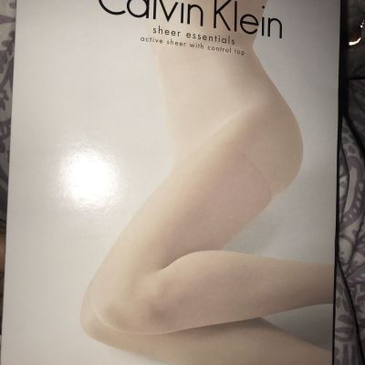 Pantyhose Calvin Klein Size B Buff Active Sheer