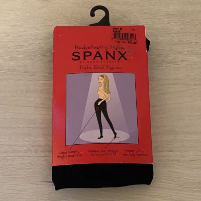 Spanx Original Tight-End Tights Size B Black Body Shaping NEW Sara Blakely