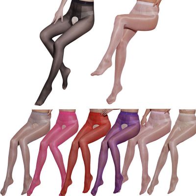 Women Pantyhose Lingerie Stockings Sexy Hosiery Socks Costumes Glossy Clubwear