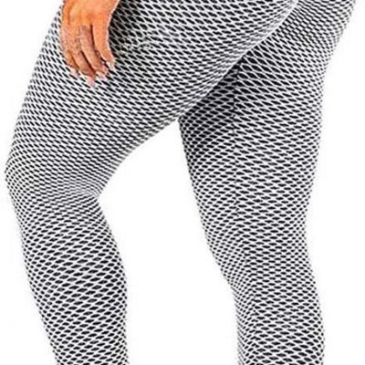 Butt Lifting Leggings for Women Tummy Control Workout Yoga Pants High Waisted Sc