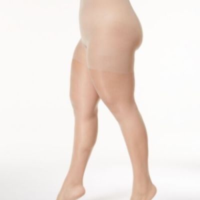 Berkshire Hosiery 4489 Silky Sheer Leg Control Top Reinforced Toe  Q/Petite Nude