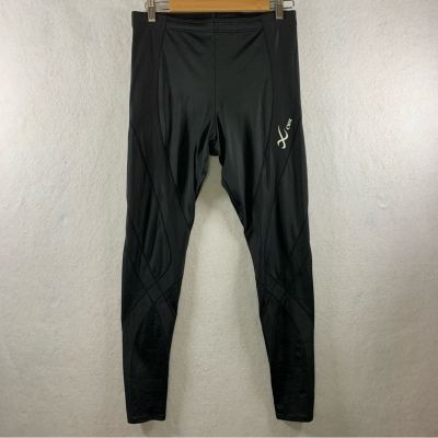 CW-X Womens Compression Pants Sz XL Black Biking Running Workout Joint Support