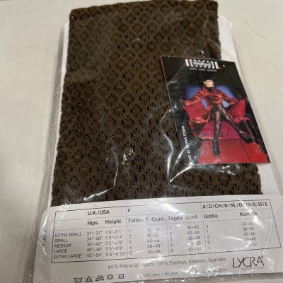 WOLFORD Woven pattern tights Size M New Without Tag