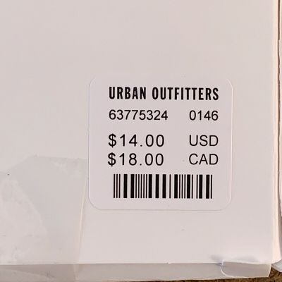 Urban Outfitters Women's Size M/L (130-160LBS) Black Sheer Tights NWT